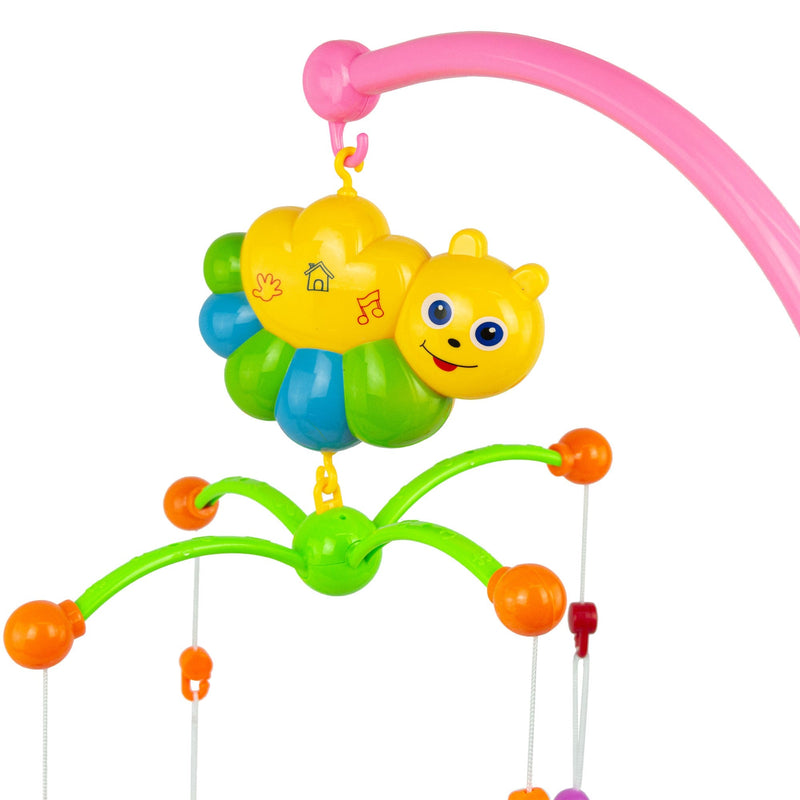 Giostrina da culla con carillon farfallina ninna nanna suoni e musica