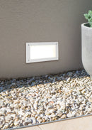 Applique da Esterno a Led in Alluminio Bianco Opaco