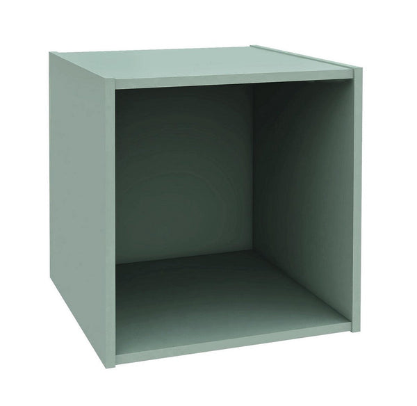 Cubo Composite  35x35x35 cm in Compensato  Verde Salvia online