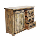 Mobile Vance 120x45x90 h cm in Legno Marrone