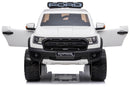 Macchina Elettrica per Bambini 12V 2 Posti con Licenza Ford Raptor Ranger Bianca