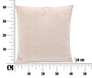 Cuscino Rosa 41x41 cm Poliestere Rosa