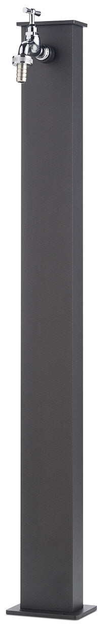 Gartenbrunnen mit Wasserhahn Belfer 42/RE Anthrazit acquista