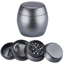 Grinder Ø40 mm 4 Livelli per Spezie Erbe e Tabacco Argento