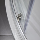 Box Doccia Semicircolare 2 Ante Scorrevoli in Cristallo Trasparente 6mm H190 Bonussi Giuly Varie Misure