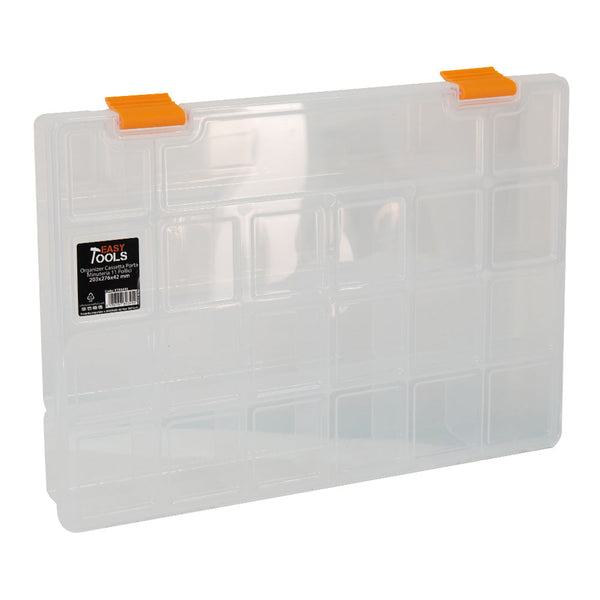 Kleine Kunststoffbox 20,3x27,6x4,2 cm mit Trennwänden prezzo