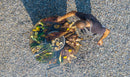 Barbecue a Legna Ø60x66 cm Azalea in Acciaio Effetto Ruggine