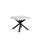 Tavolo Allungabile 90-194x90x77 cm Clerk Bianco Frassino