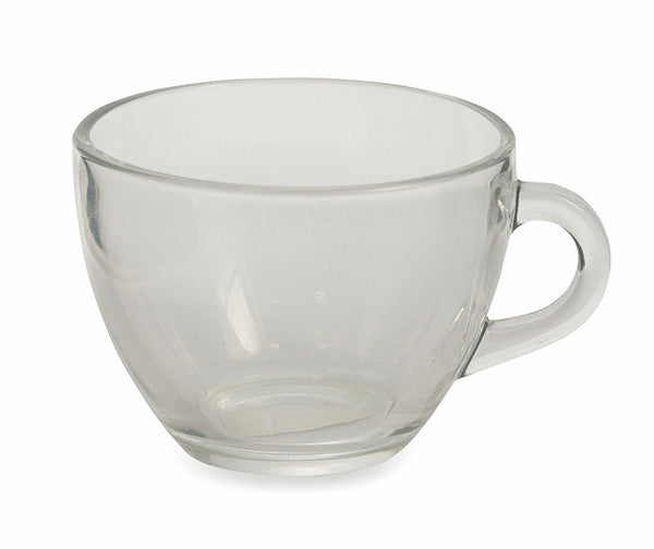 Set mit 10 Kaffeetassen Ø9x7 cm aus transparentem Villa d'Este Home Tivoli Glas sconto