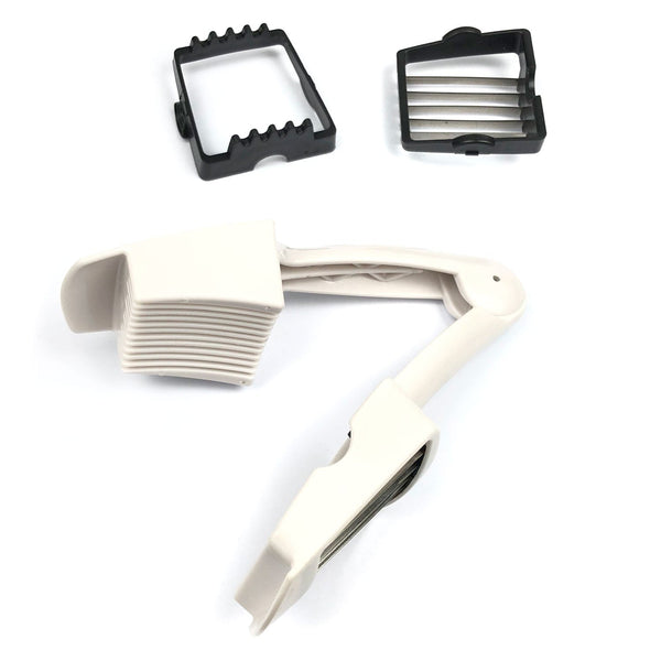 Manuelle Obst- und Gemüseschneidemaschine mit zwei Schneidwerkzeugen online