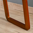 Specchio da Terra e Parete 37x43x156 cm Struttura in Legno Noce Chiaro