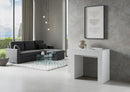 Consolle Allungabile 90-307x49x78 cm in Nobilitato Bianco