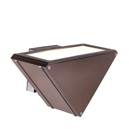 acquista Vertikale Wandleuchte Corten Color für den Außenbereich Three Livos Line