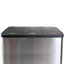 Contenitore Recycle Inox con Scomparti Impostato 3X15 Acciaio Inossidabile Emuca