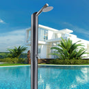 Doccia Solare da Giardino con Miscelatore Ama Luxury Solare Minimal