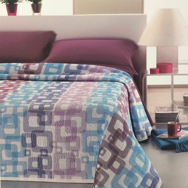 online Cober Leros Mehrfarbige Tagesdecke aus Baumwollmischung
