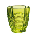 Confezione 6 Bicchieri Luxor Verde in Vetro Colorato in Pasta Kaleidos
