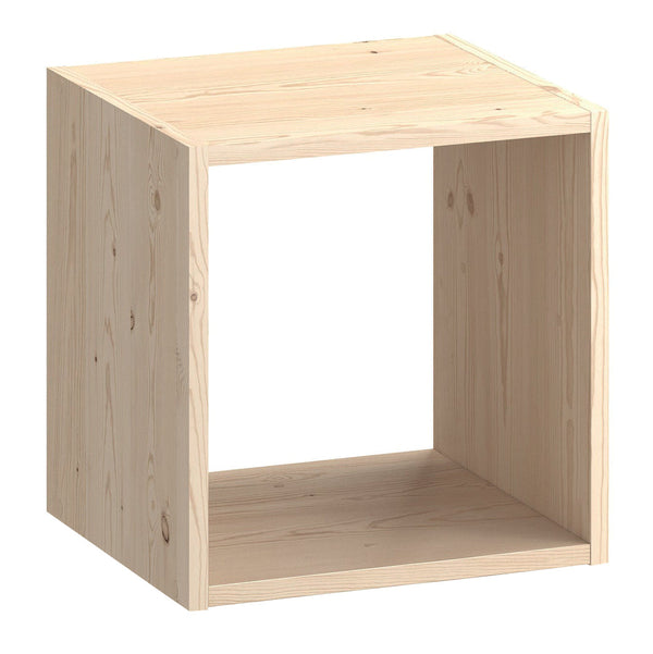 acquista Pensile Libreria 1 Ripiano 36x30x36 cm in Legno di Pino Naturale