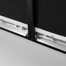 Telo Proiettore 100 Pollici 230x133 cm in PVC Bianco