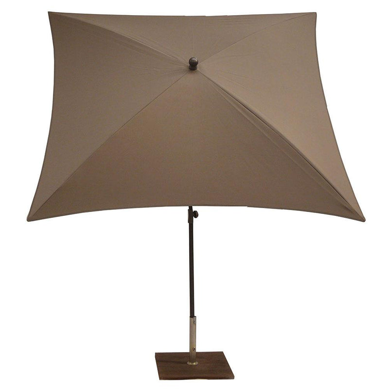 Ombrellone da Giardino 200x200 cm Palo Ø27 mm in Acciaio Maffei Kronos Tortora