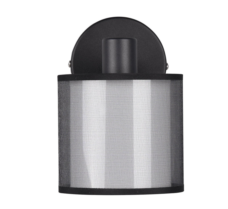 Faretto da Interno Attacco E14 in Metallo Nero Opaco