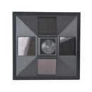 Lampione da Giardino Led a Energia Solare Nero 120 cm 
