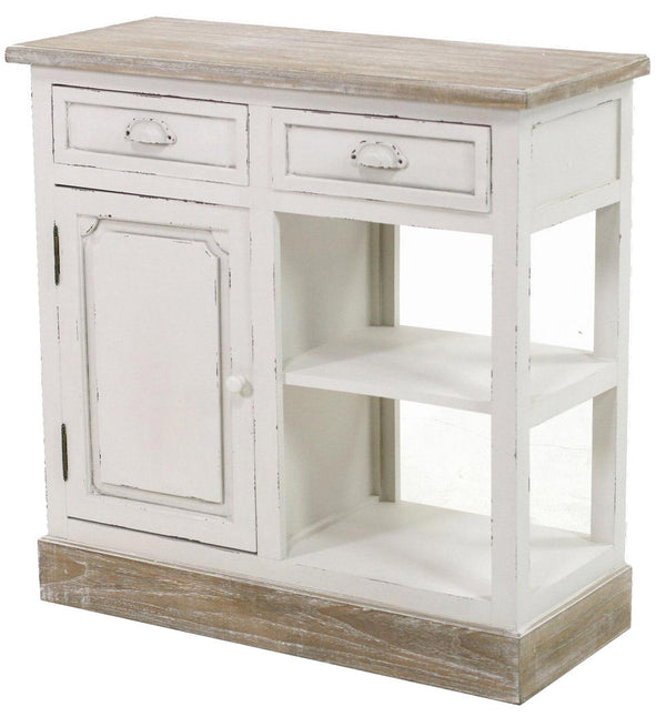 Schrank 1 Tür 2 Schubladen 2 Fächer aus Adami Provenza Holz sconto