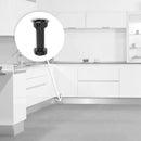 Piedino Regolabile con Base Pre-Assemblata per Mobile 148-165 mm Plastica Nero 40 Pezzi Emuca