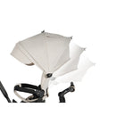 Triciclo Passeggino per Bambini 6 in 1 con Seggiolino Reversibile Qplay Premium Avorio