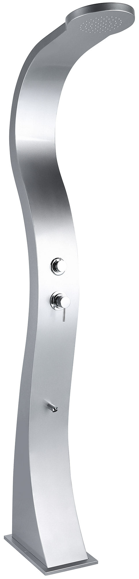 acquista Outdoor Garden Shower Mixer und Metallic Grey Foot Washer