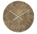 Orologio Opis Rot. Ø50x3,5 cm in Ferro Bronzo