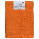 Set Spugna Asciugamani Ospite + Salvietta Arancio