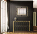 Console Glam Balcony 112x31x81,25 cm in Ferro Oro