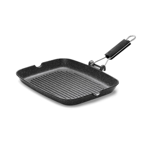 Bistecchiera Antiaderente 1 Manico 26x36 cm Olympia Hard Cook sconto
