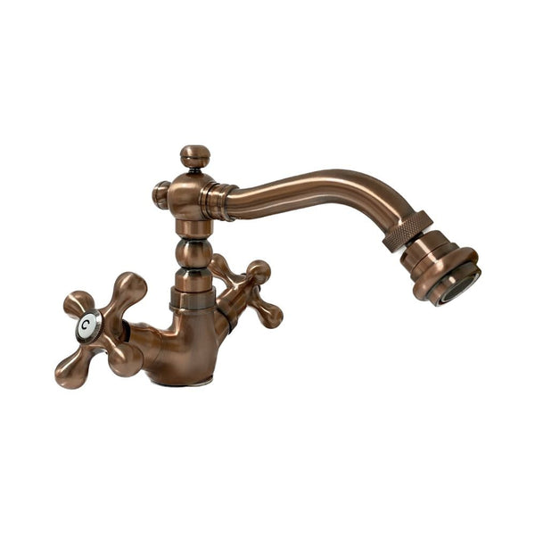 Rubinetto Miscelatore Bidet in Ottone Lecce Classic Rame Antico prezzo