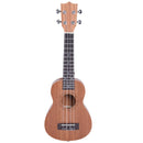Ukulele Soprano in Legno di Sapelli 53 cm con Testa in Okoume  Hawaiano