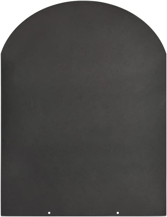 acquista Pedana Salvapavimento per Stufe a Pellet e Legna 90x80 cm in Acciaio Nera