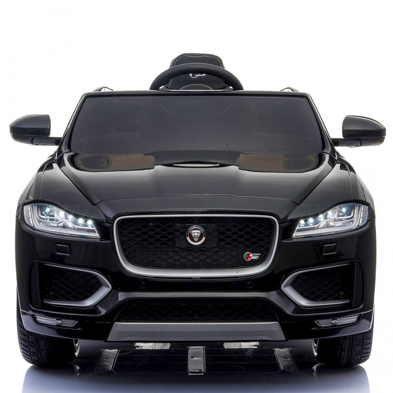 Macchina Elettrica per Bambini 12V con Licenza Jaguar F-Pace Nera