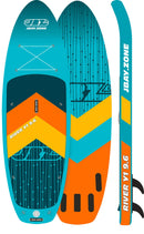 SUP Tavola Stand Up Paddle Gonfiabile 290x89x15 cm con Pagaia Zaino e Accessori Jbay.Zone River Y1
