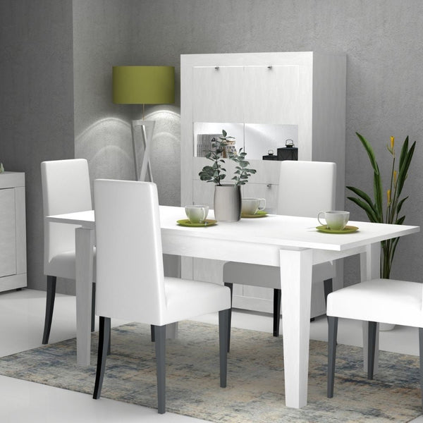 acquista Tavolo allungabile 140/180x80 cm Tolmen bianco larice