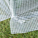 Serra da Giardino a Parete 143x118x212 cm in Polietilene Bianco