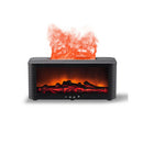 Camino a Vapore da Tavolo Nettuno Serbatoio 250 ml Fiamma Multicolore Nero