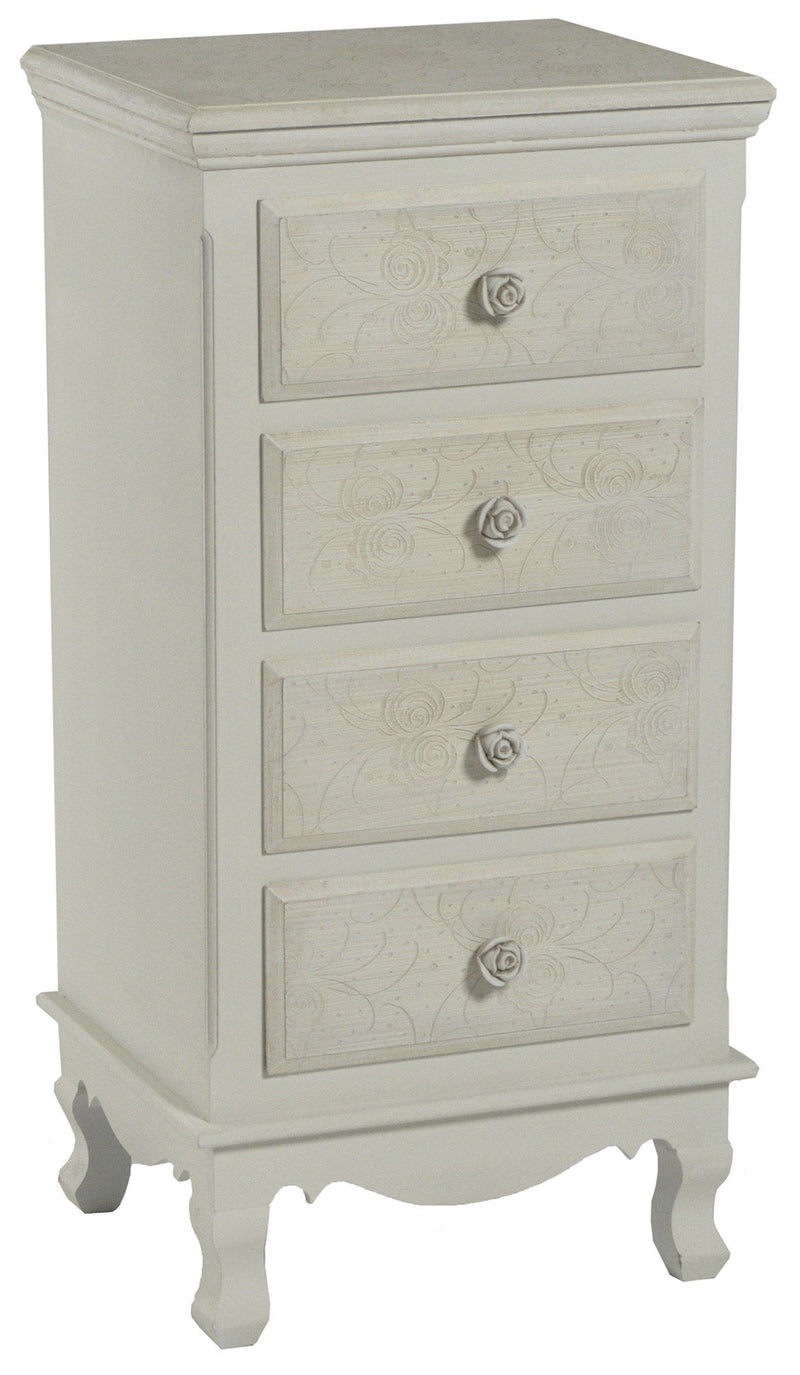 Cassettiera in Legno 4 Cassetti Grande Lipsia