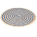 Set 4 Tovagliette Ø38 cm  in Paglia e Carta VdE Tivoli 1996 Spiral