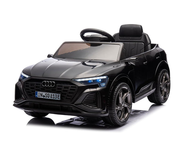Macchina Elettrica per Bambini 12V Licenza Ufficiale Audi SQ8 E-Tron con Telecomando e Sedile Pelle Nero prezzo