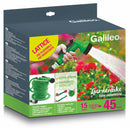 Tubo Pompa Canna dell'Acqua Estensibile 45 mt con Pistola Soriani Gardenlike Verde