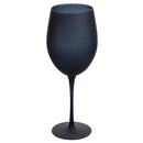 Set 6 Calici Effetto Ghiaccio Happy Hour Stones in Vetro VdE Tivoli 1996 Grigio