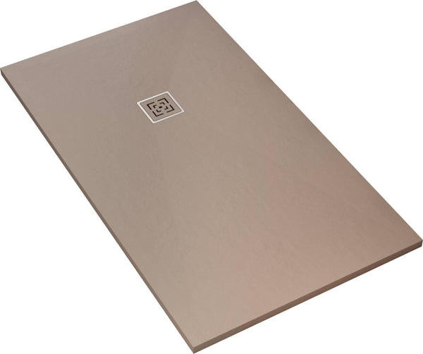 acquista Duschwanne aus Bonussi Stone Canton Moka, verschiedene Größen