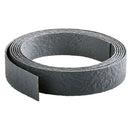 Bordo Flessibile da Giardino Verdemax Effetto Roccia 10 m x 12 cm in PP Grigio      