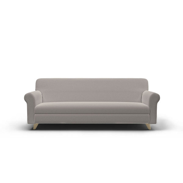 Stretch-Sofabezug aus Polyester Iris Taupe in verschiedenen Größen prezzo